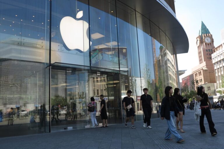 Apple ends day as world’s most valuable company, passing Nvidia