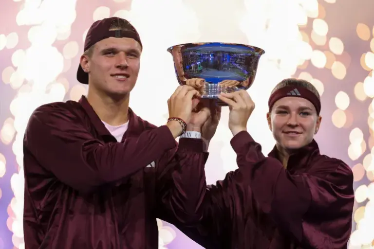 Czech pair Karolina Muchova and Jakub Mensik win US Open mixed doubles