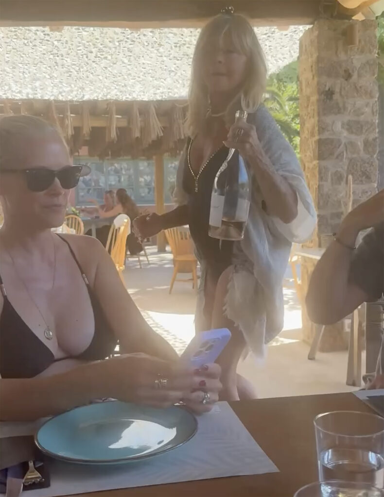 Hollywood legend, 80, stuns in swimsuit on European getaway with family