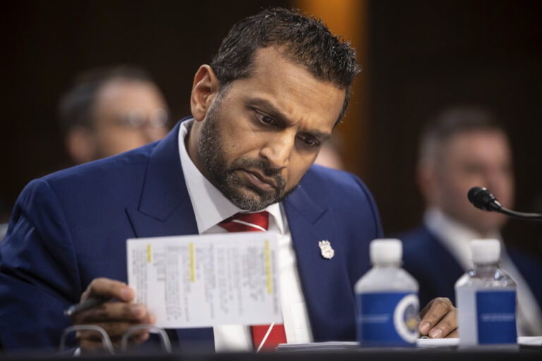 FBI Director Kash Patel testifies before Senate panel as Democrats blast his record, FBI touts crime stats
