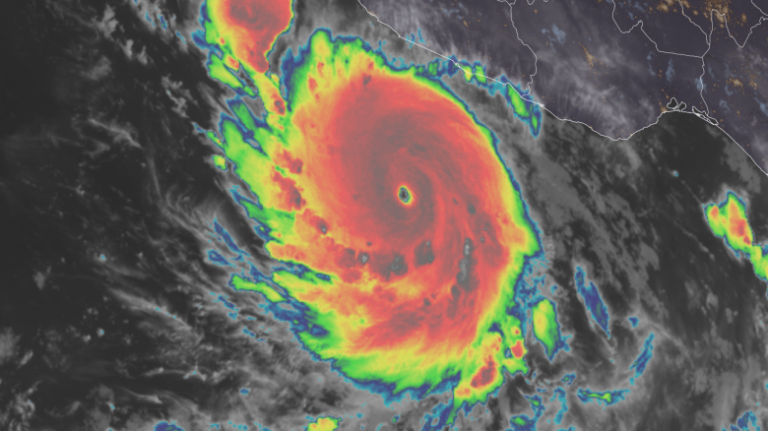 Hurricane Polo an extremely powerful Category 4 storm off Mexico’s Pacific coast. See its path.