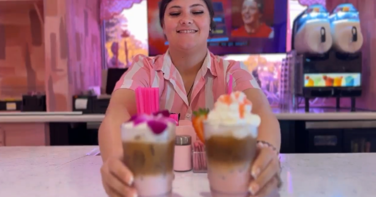 Georgia’s first all-pink cafe brings brunch and bold decor to Buckhead