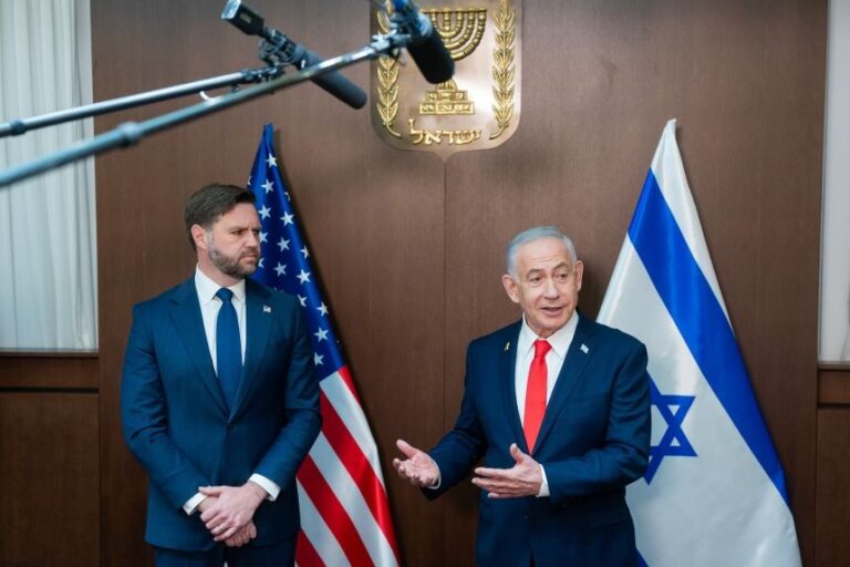 JD Vance Declines To Endorse Netanyahu, Diverging From Trump