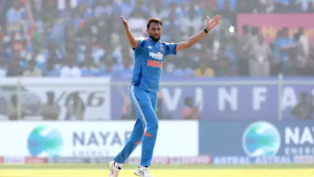 Prasidh Krishna Ruled Out of New Zealand ODIs