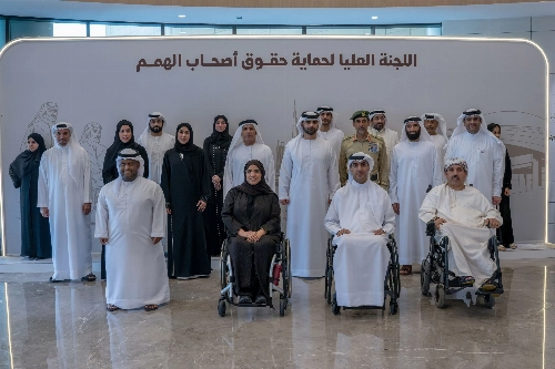 Sheikh Mansoor Reviews Dubai’s Initiatives for People of Determination