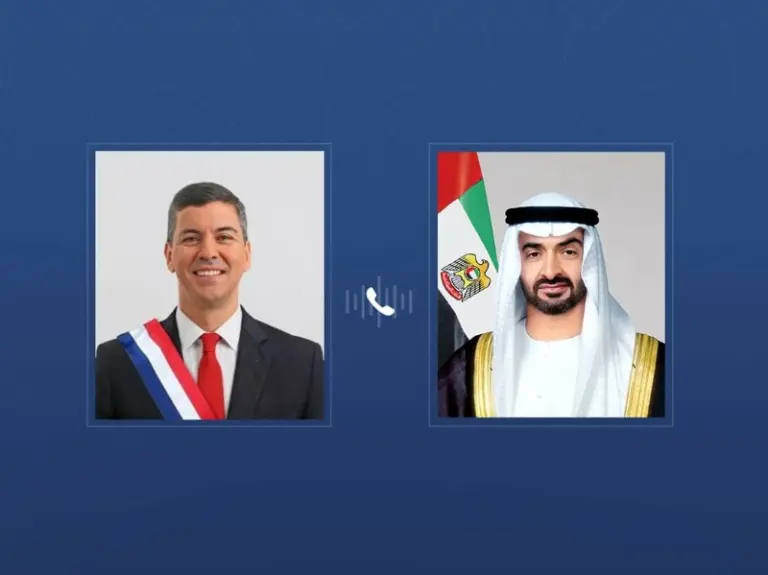 Paraguayan President Thanks Sheikh Mohamed for Humanitarian Aid