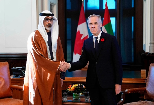 Sheikh Khaled and Mark Carney Strengthen UAE-Canada Strategic Ties
